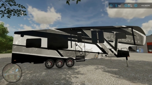 Voltage 5Th Wheel Toy Hauler Camper V2.0