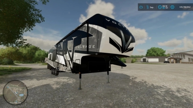 Voltage 5Th Wheel Toy Hauler Camper V2.0