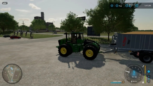 John Deere 9R (Real Dashboard) V1.0