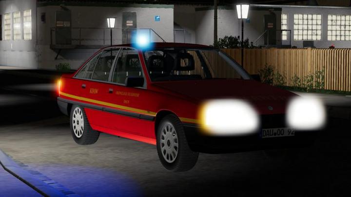 Opel Omega A 1992 Civil And Fire Department V1.0