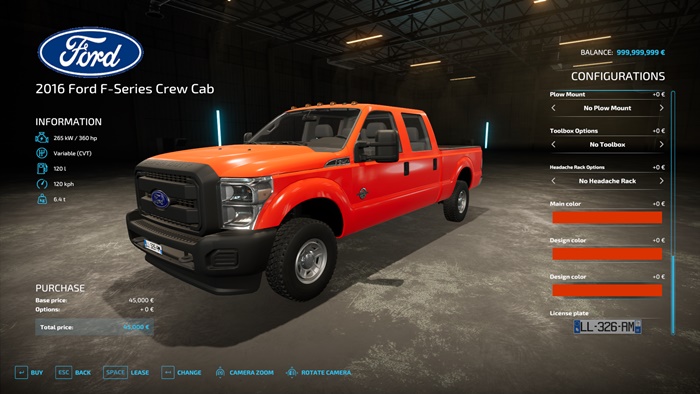 Ford F-Series 2016 V1.0