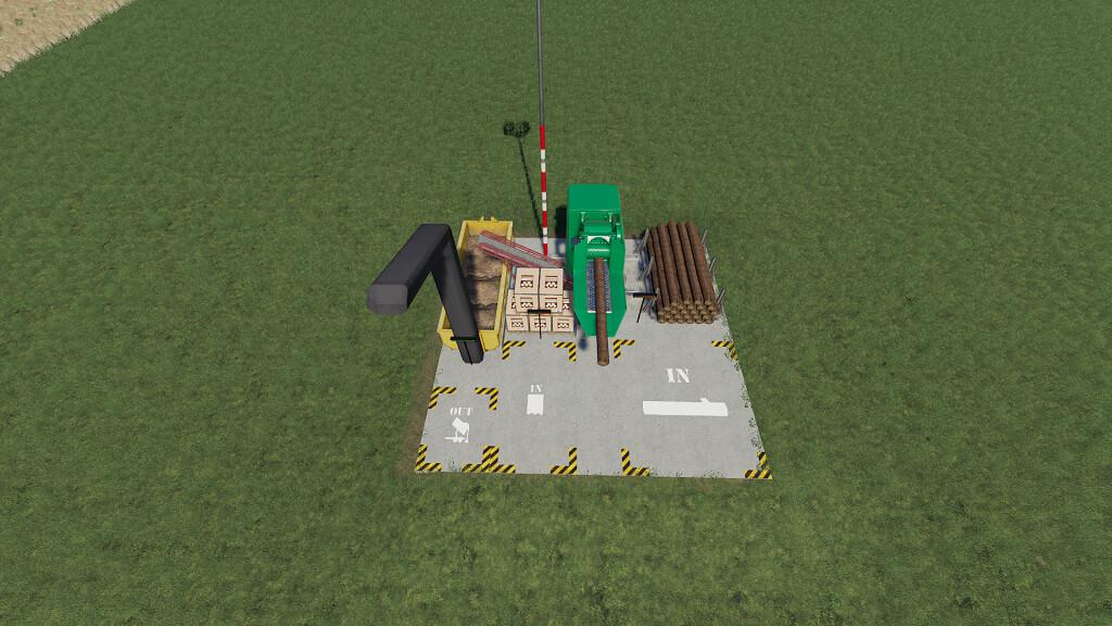 Stationary Wood Chipper V1