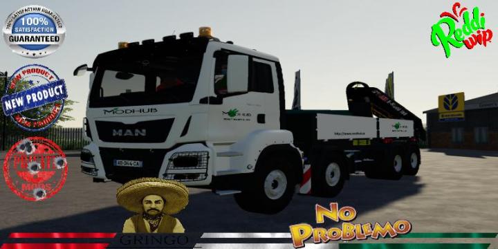 Man 8X4 Hiab -Truck V2.0