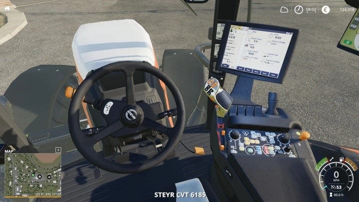 Steyr 6230 CVT Tractor V1.0