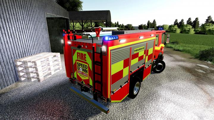 Scania Uk Fire Engine V1.0