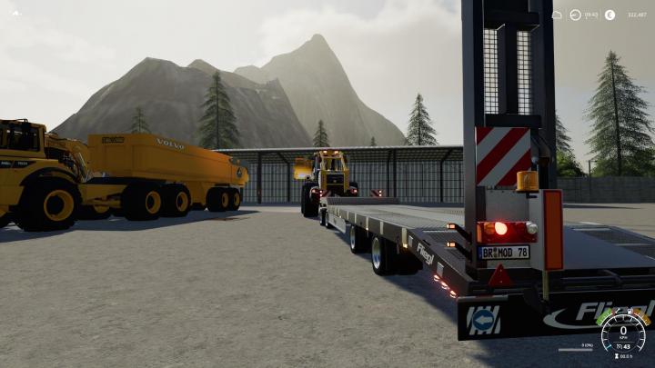 Fliegl Lowbody With Extensions V1.0
