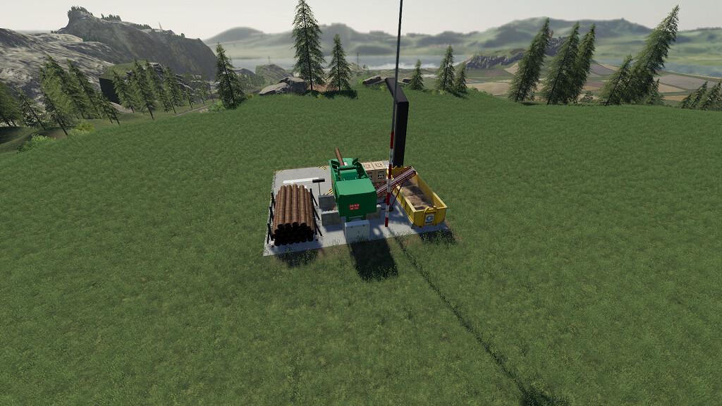 Stationary Wood Chipper V1