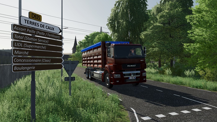 Kamaz-65207 Truck V1.2