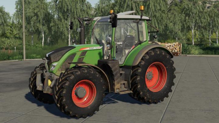 Fendt 716-724 Vario Scr Tractor V1.0