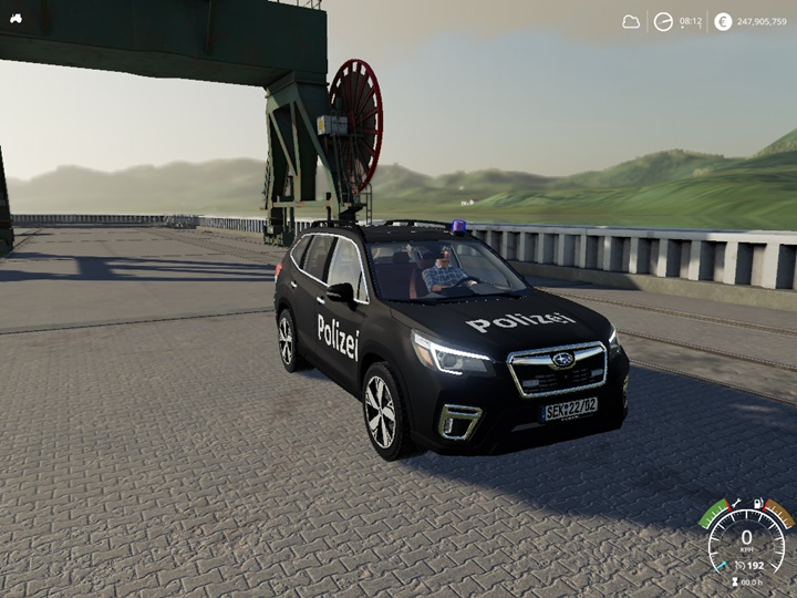 Subaru Forester SEK Police