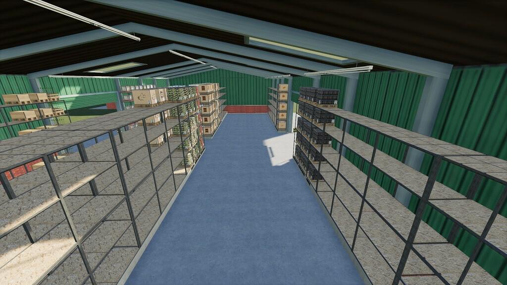 Pallets High Shelf Storage V1