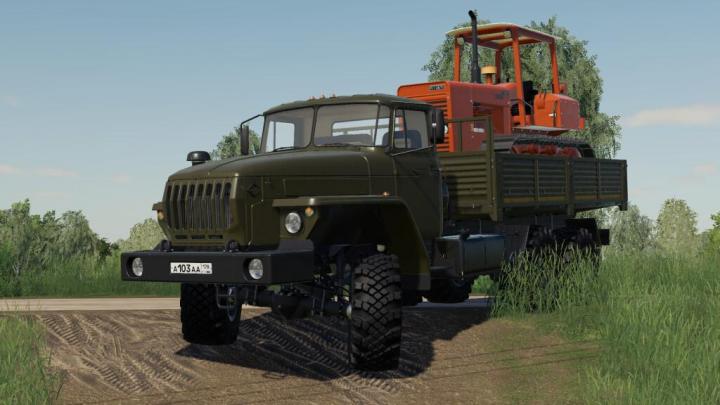 Ural 4320/4320-60 Flatbed V1