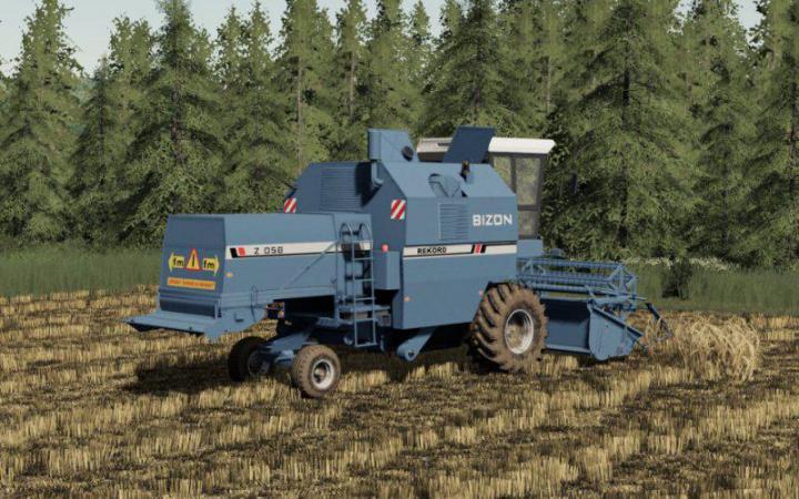 Bizon Rekord Z058 Harvester V1.0