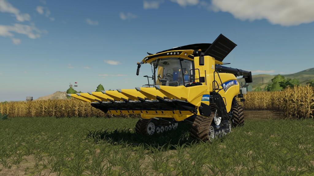 New Holland 980 CF6 Corn Cutter V1