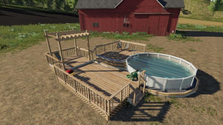 Garden Decking And Pool V1.0